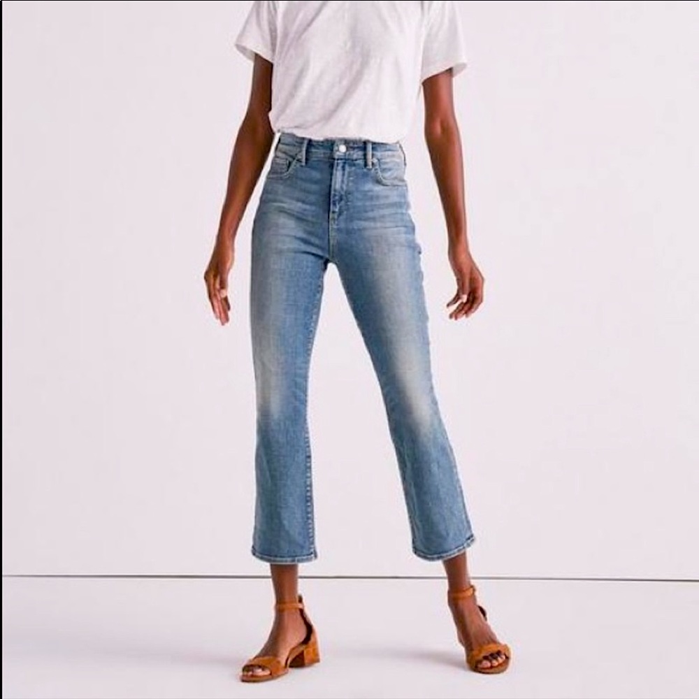 Lucky Brand Bridgette Cropped Flare NWT